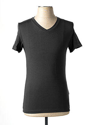Tricou croială cambrată mâneci scurte negru HOM bărbat