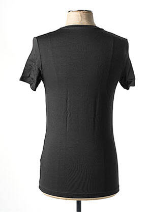 Tricou croială cambrată mâneci scurte negru HOM bărbat