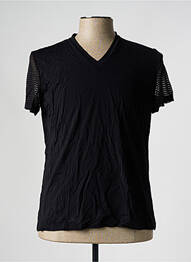 Tricou croială cambrată mâneci scurte negru HOM bărbat