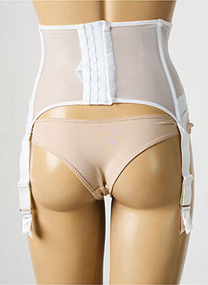 Corset/jartieră cu armatură alb CHANTAL THOMASS femeie