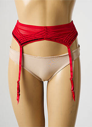 Corset/Jartieră roșu CHANTAL THOMASS femeie