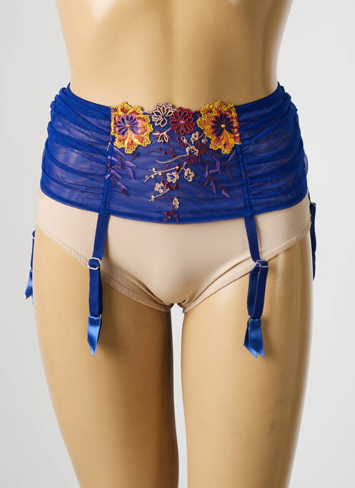 Corset/Jartieră albastru AMBRA femeie