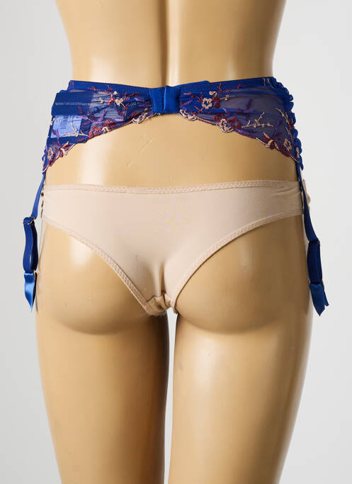 Corset/Jartieră albastru AMBRA femeie