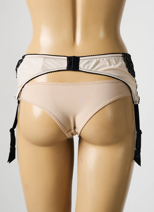 Corset/Jartieră negru AMBRA femeie