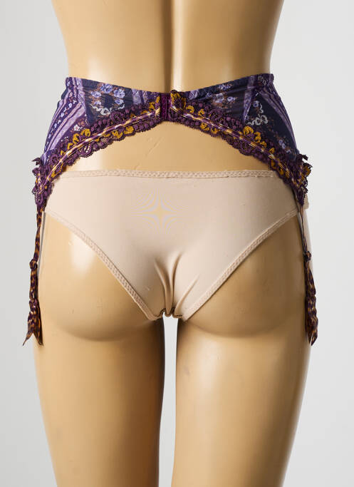 Corset/Jartieră violet AUBADE femeie