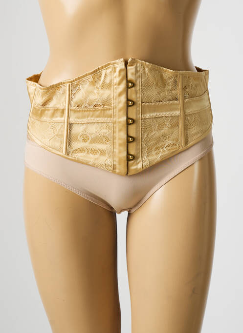 Corset cu armatură auriu MILLESIA femme