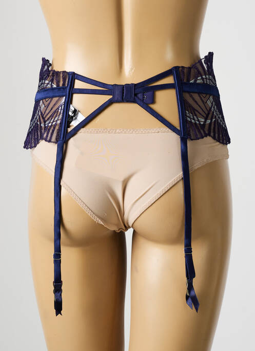 Corset/Jartieră albastru MILLESIA femeie