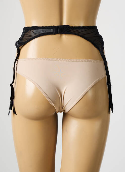 Corset/Jartieră negru MILLESIA femeie