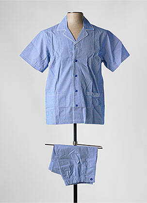 Pijamale scurte albastru HOM bărbat