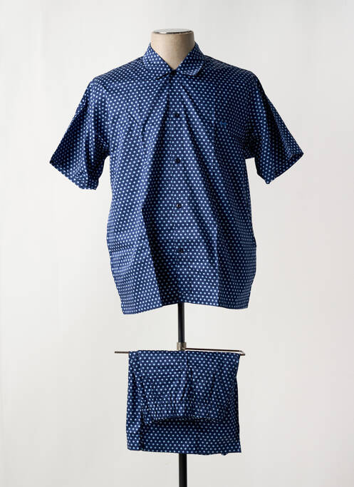 Pijamale scurte albastru HOM bărbat