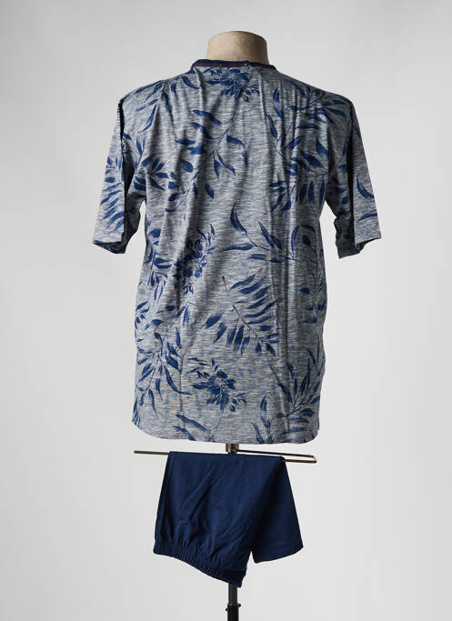 Pijamale scurte albastru MASSANA bărbat