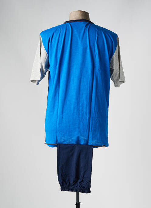 Pijamale scurte albastru MASSANA bărbat