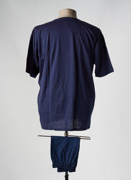 Pijamale scurte albastru MASSANA bărbat