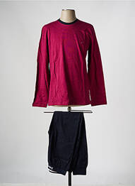 Pijama guler rotund violet EDEN PARK homme