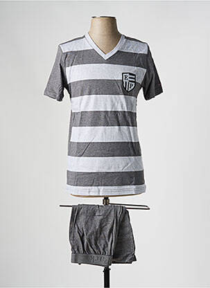 Pijamale scurte gri EDEN PARK bărbat