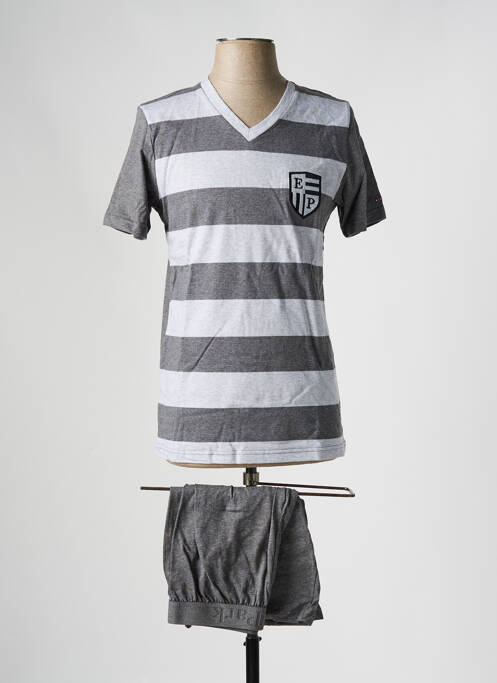 Pijamale scurte gri EDEN PARK bărbat