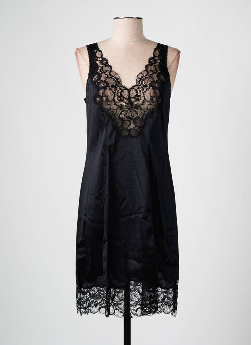 Jupon/Fond de rochie negru MARJOLAINE femeie