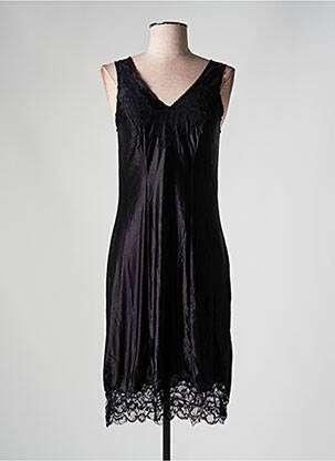 Jupon/Fond de rochie negru MARJOLAINE femeie