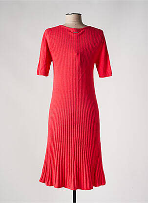 Rochie midi mâneci scurte mâneci scurte portocalie RAGWEAR femeie