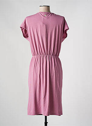 Rochie midi mâneci scurte mâneci scurte violet RAGWEAR femeie
