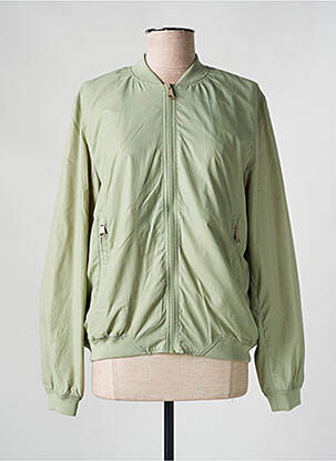 Geacă efect material satinat verde RAGWEAR femeie