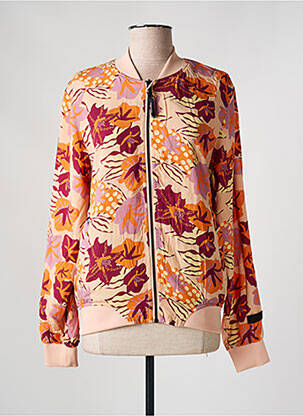 Geacă efect material satinat portocalie RAGWEAR femeie