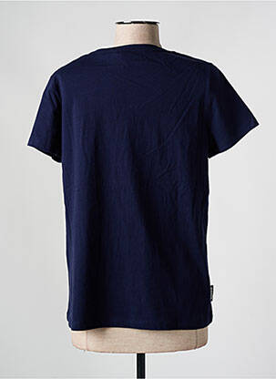 Tricou serigrafie mâneci scurte albastru RAGWEAR femeie