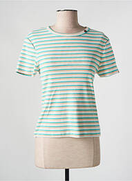 Tricou elasticitate mâneci scurte bej RAGWEAR femme