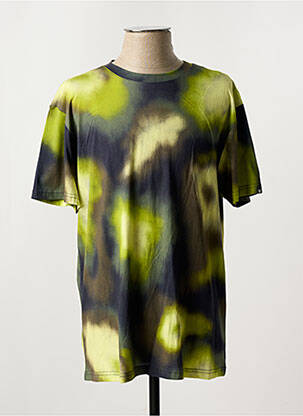 Tricou croială cambrată mâneci scurte verde RAGWEAR bărbat