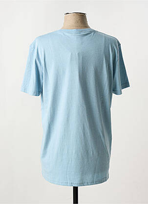 Tricou broderie mâneci scurte albastru RAGWEAR bărbat
