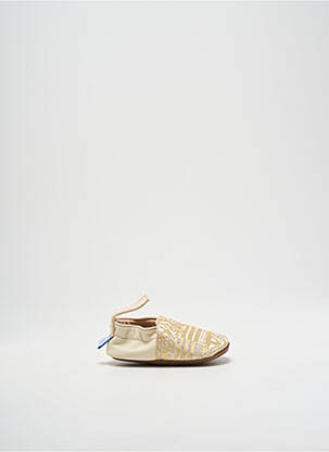 Papuci/Pantofi de casă auriu HOB fată