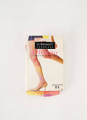 Colanți imprimeu fantezie violet LE BOURGET femeie