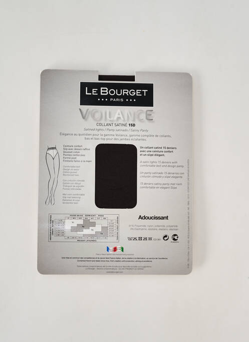 Colanți gri LE BOURGET femeie