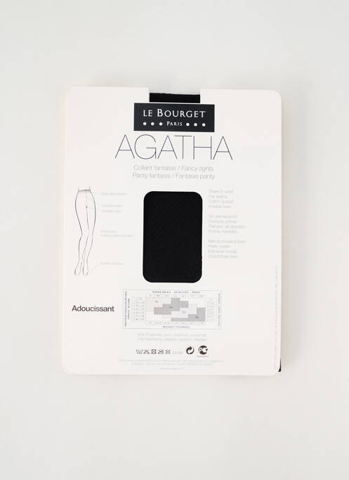 Colanți negru LE BOURGET femeie