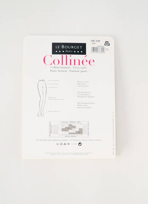 Colanți negru LE BOURGET femeie