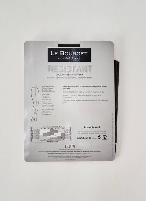 Colanți gri LE BOURGET femeie