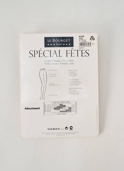 Colanți negru LE BOURGET femeie