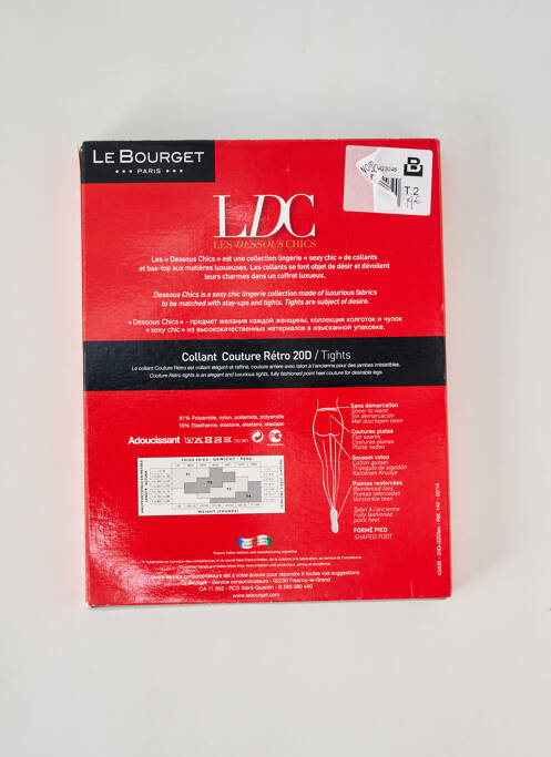 Colanți negru LE BOURGET femeie