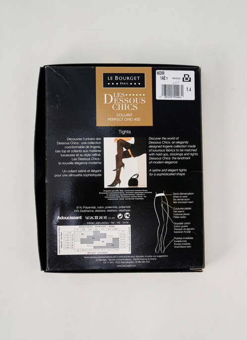 Colanți negru LE BOURGET femeie