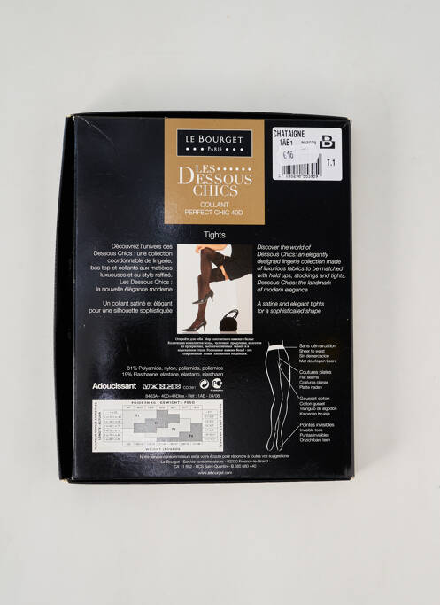 Colanți maro LE BOURGET femeie