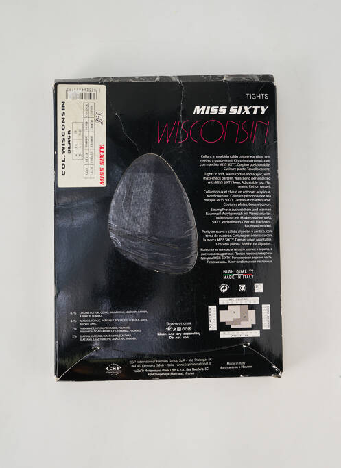 Colanți negru MISS SIXTY femeie