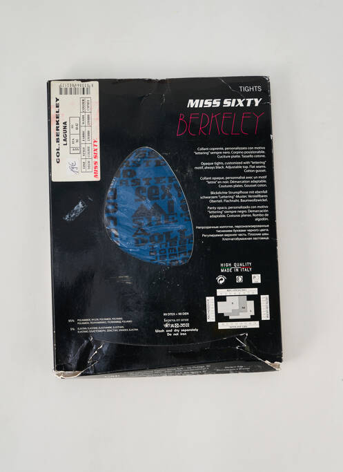 Colanți albastru MISS SIXTY femeie