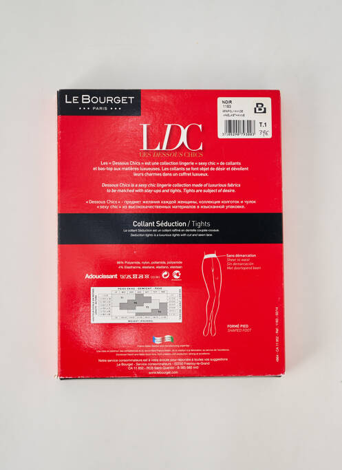 Colanți negru LE BOURGET femeie