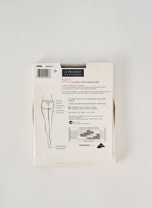 Colanți negru LE BOURGET femeie