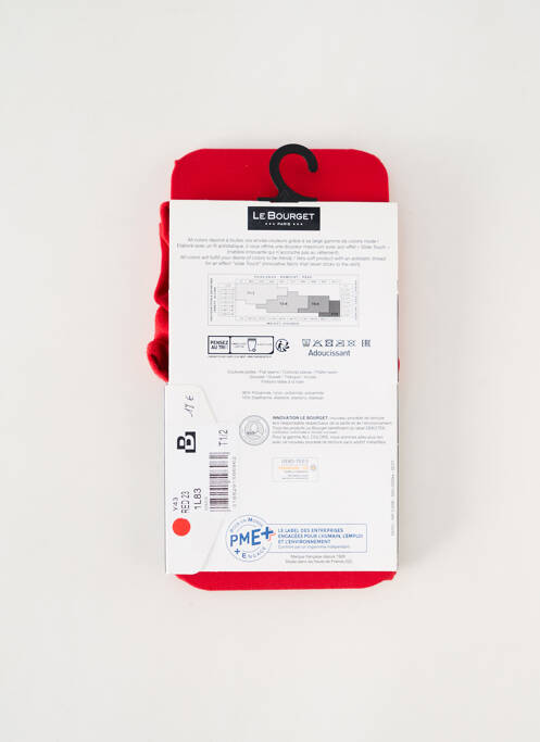 Colanți roșu LE BOURGET femeie