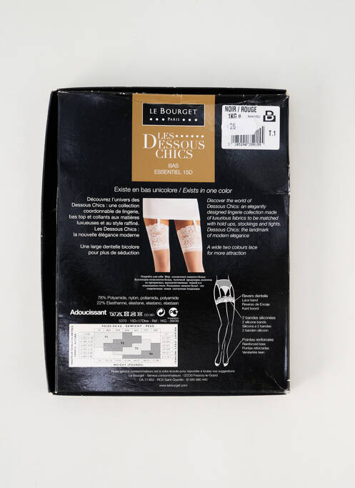 Colanți negru LE BOURGET femeie