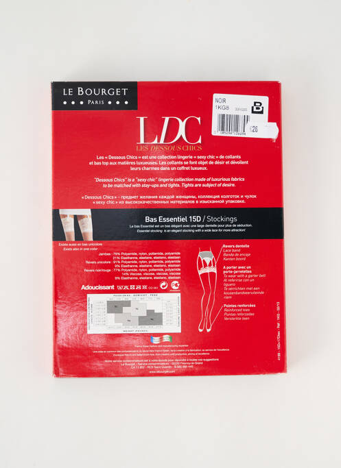 Colanți negru LE BOURGET femeie