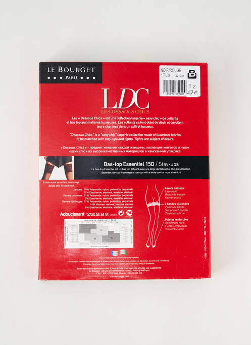 Colanți negru LE BOURGET femeie