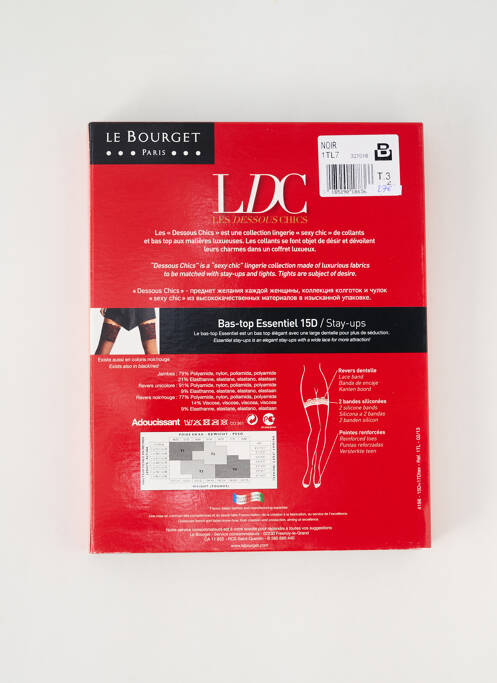 Colanți negru LE BOURGET femeie