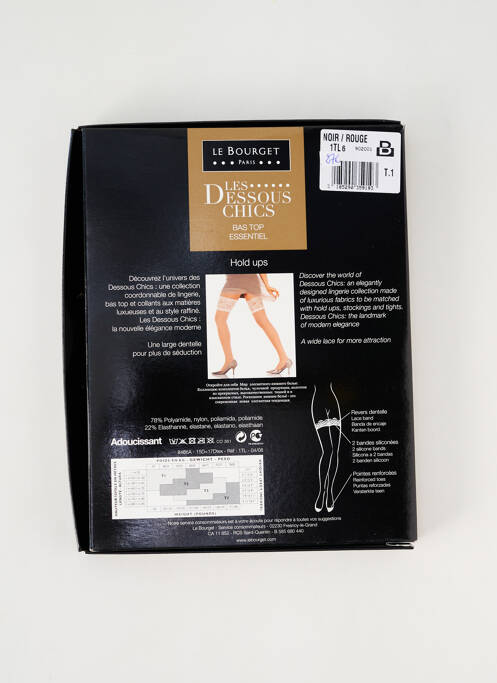 Colanți negru LE BOURGET femeie